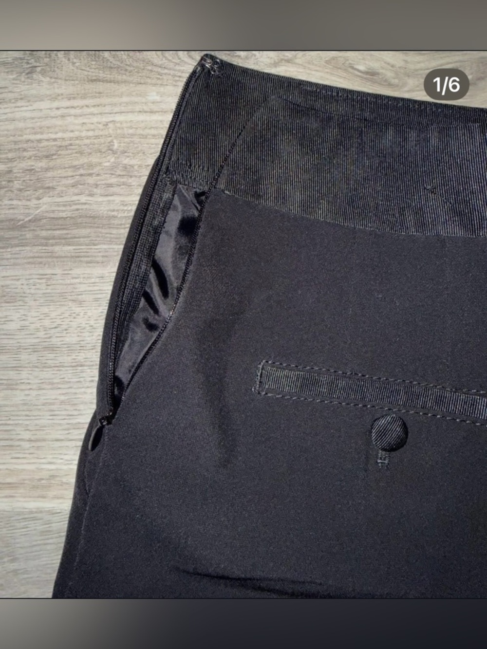 Express High-waisted Black Dress Shorts